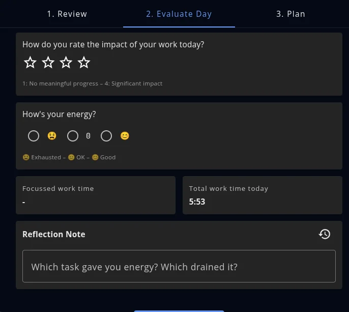 Super Productivity Evaluate